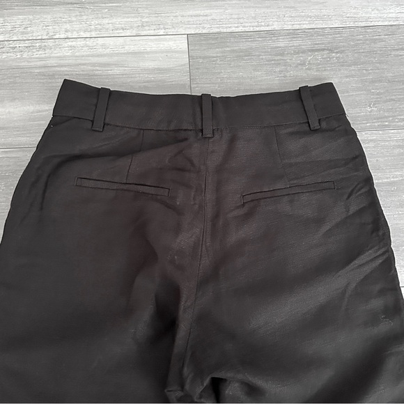 Aritzia Wilfred always effortless black linen pants - Picture 9 of 10